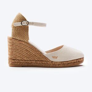 Satuna Canvas Espadrille Wedges